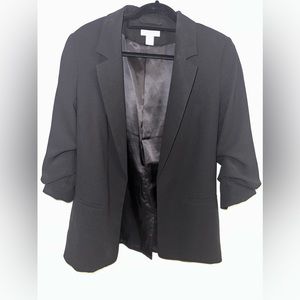 Simple Black Blazer